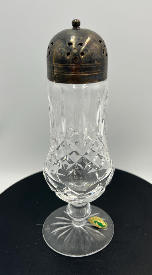 Vintage Waterford Lismore Crystal Sugar Shaker